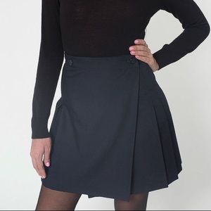 black american apparel skirt